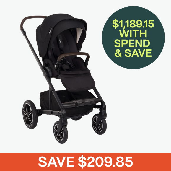 Nuna Mixx Next Stroller Caviar/Choc