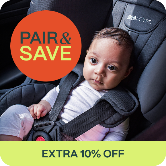 Up to 40% off selected Car Seats by Maxi-Cosi, Mother's Choice, Infasecure & More