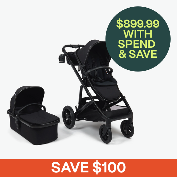 Jengo Newport Pram & Bassinet Jet Black
