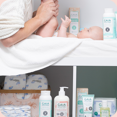 40% off Gaia Baby Skincare 