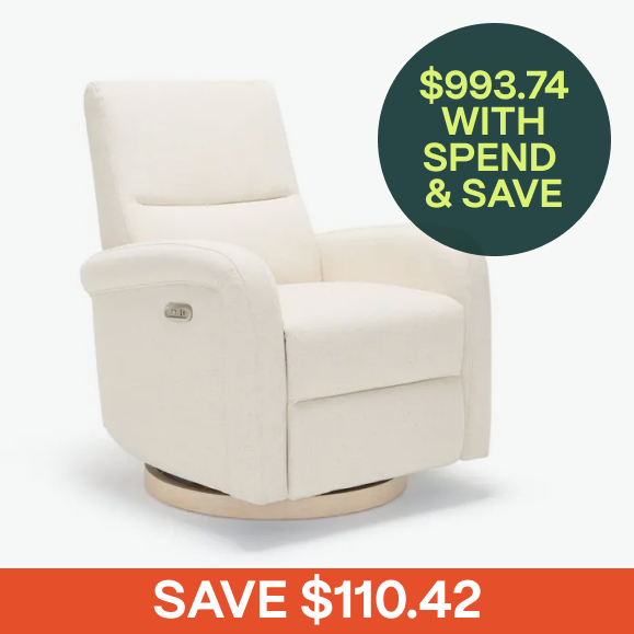BabyRest Alora Electric Nursery Chair Saltwood
