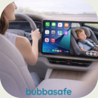 Your in-car baby monitor for safer drives