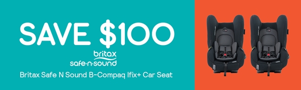 Britax Safe N Sound B-Compaq Ifix+ Car Seat
