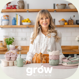 Nurture happy, healthy eaters with tableware from Annabel Karmel 
