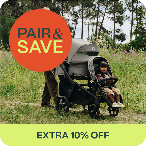 Bonus Accessories worth $279.90 with selected Bugaboo Prams