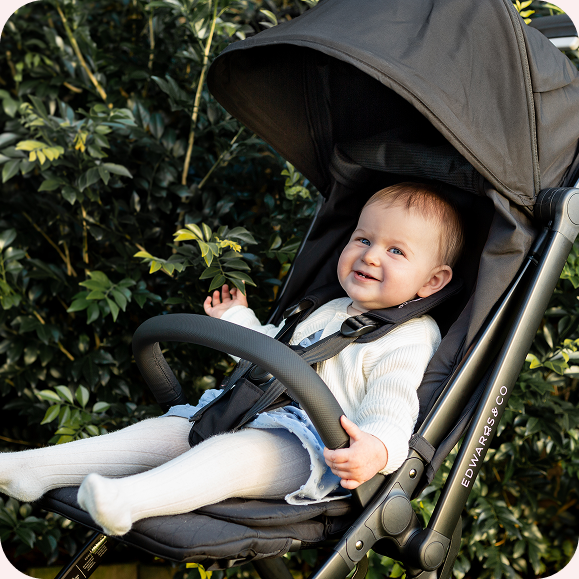 15% off selected Edwards & Co Prams & Accessories