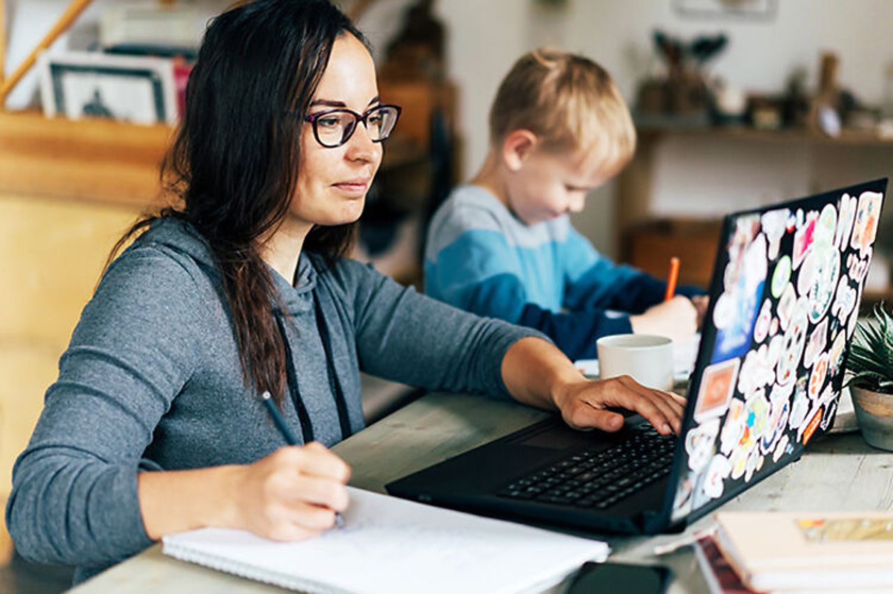 Description for babytalk image code working-parents-supporting-your-partner-while-you-work-from-home
