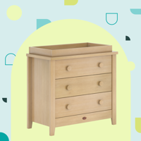 Boori 3 Drawer Chest Changer - Almond