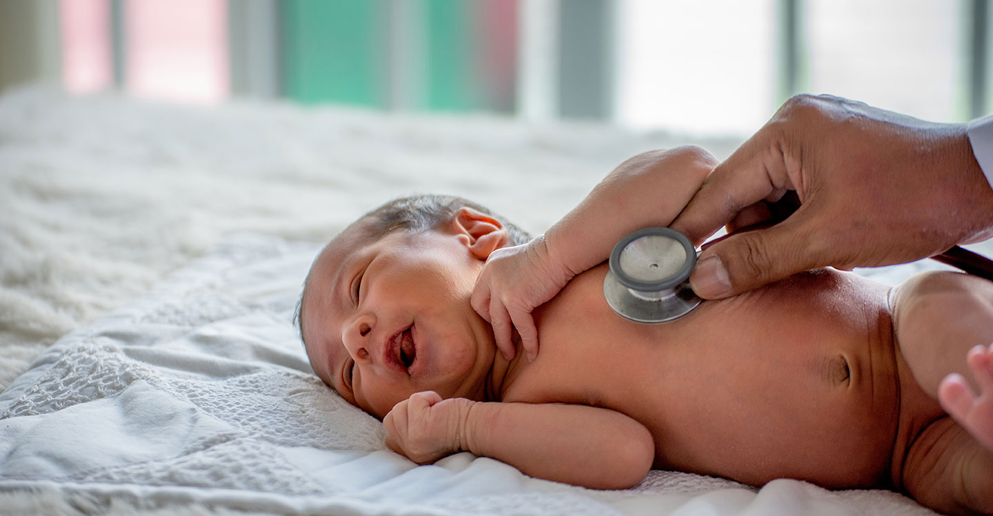 Routine health checks for newborns (up to 4 months)
