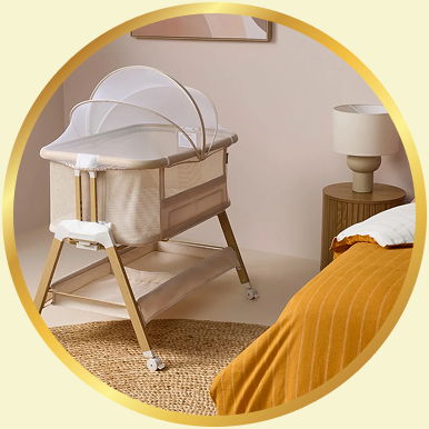 Up to $50 off selected Bassinets & Bedside Sleepers