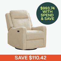 iL Tutto Henry Electric Recliner Taupe Teddy