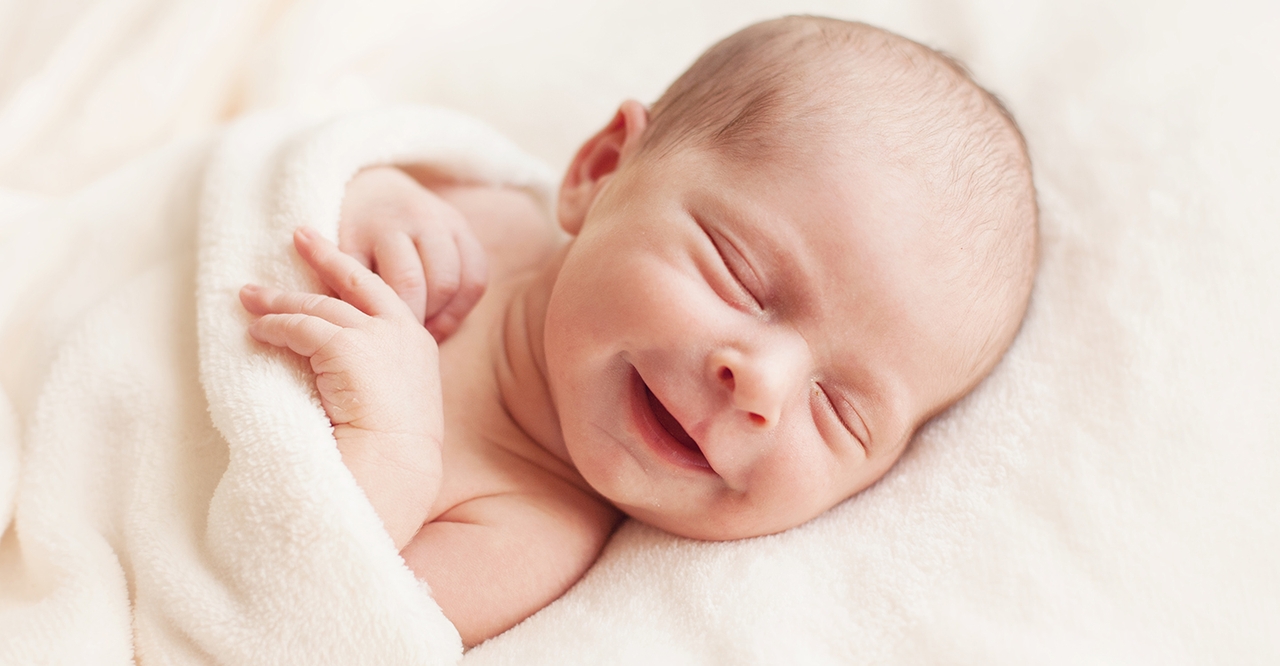 Description for babytalk image code when-do-babies-start-to-smile