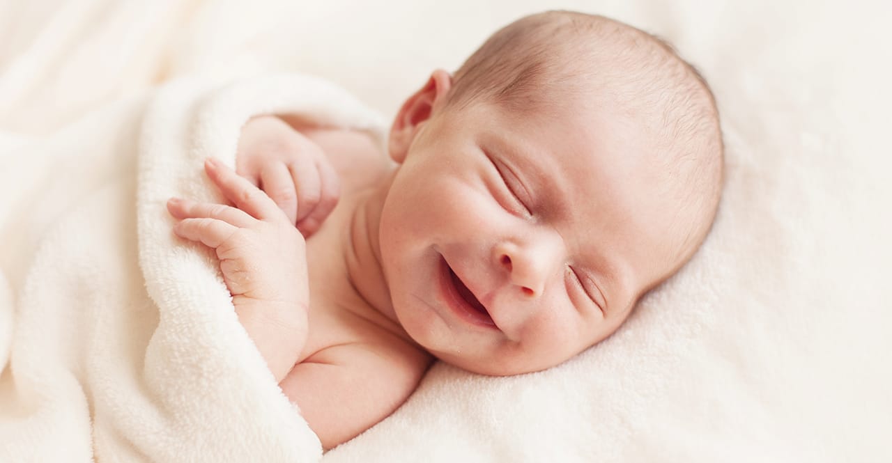 Description for babytalk image code when-do-babies-start-to-smile