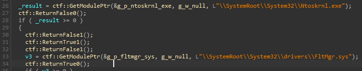 Loading pointers on kernel modules 0x63E2