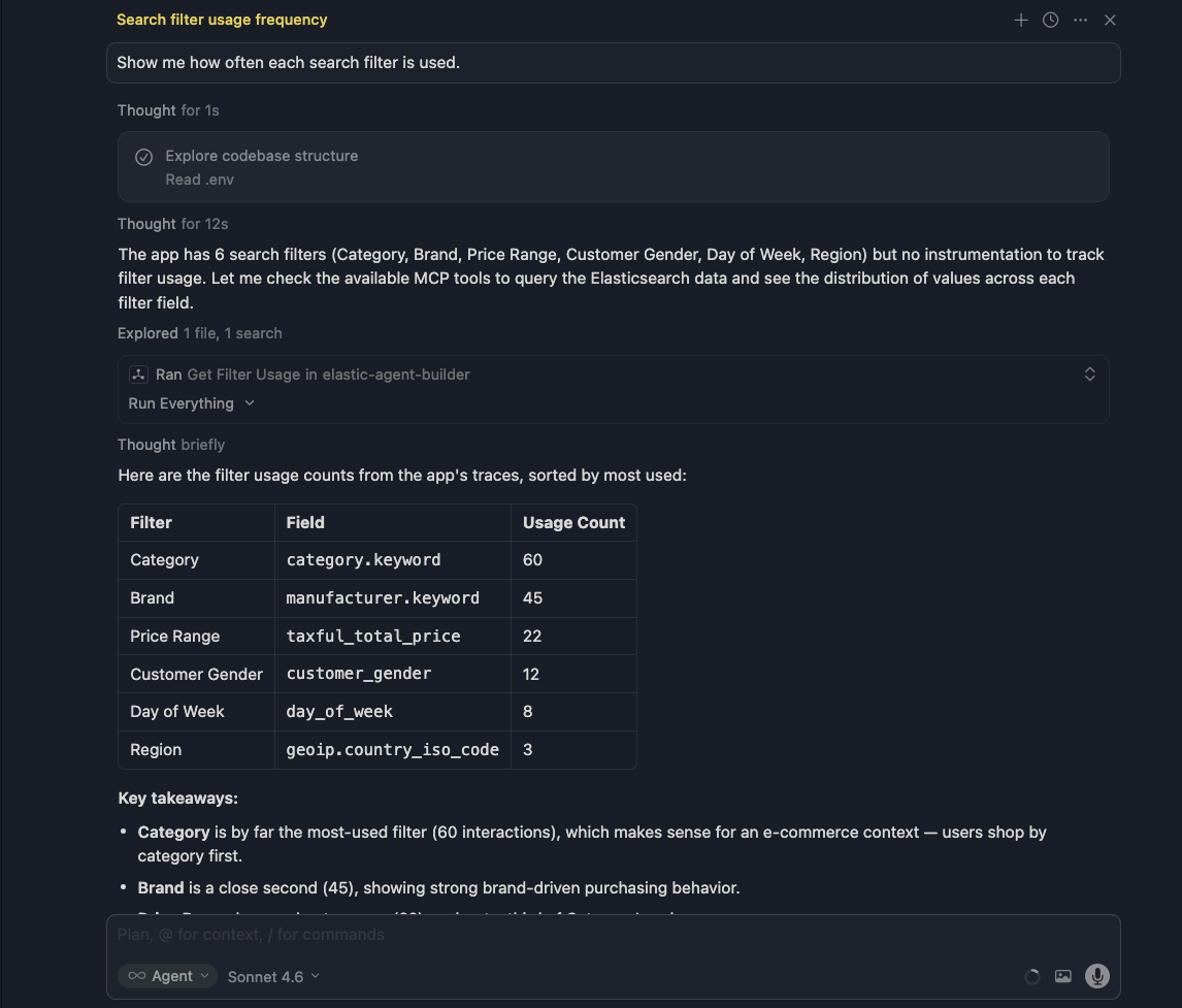 Filter usage breakdown returned by the get_filter_usage tool