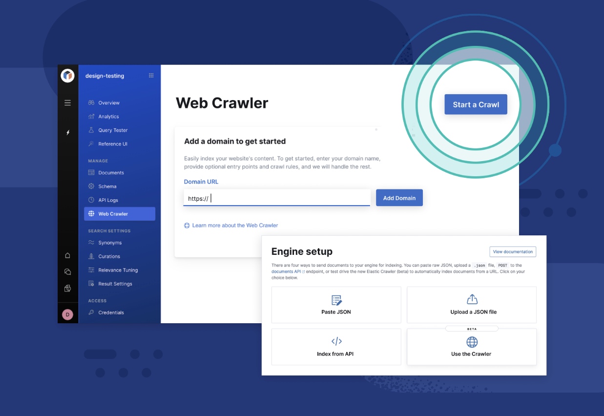 The new web crawler in Elastic App Search