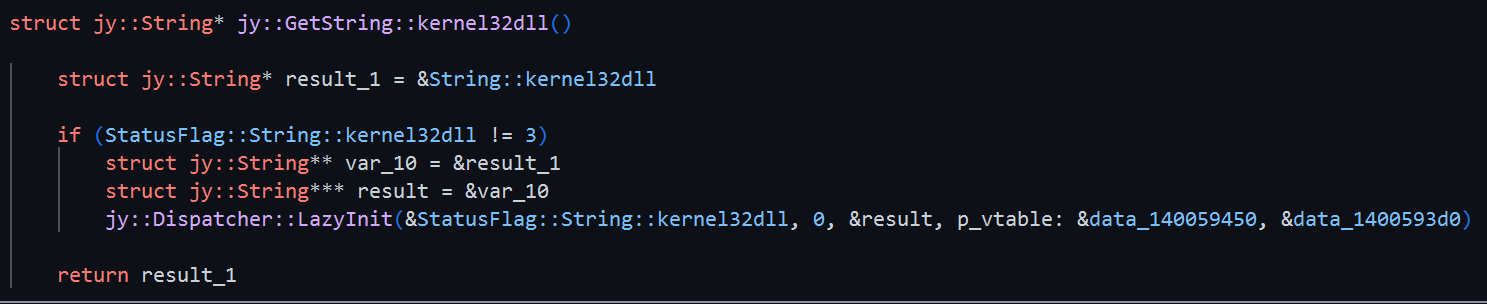 Decryption routine abstracted through dyn Trait object and lazy init of shared resource