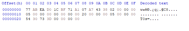 Decrypted POST Request Data from Handler 5