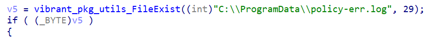 GOSAR checking for existence of a plugin to execute