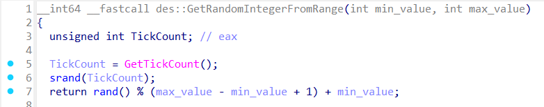 Function used for selecting strings from the string bank