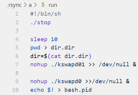The run script for thea/ folder