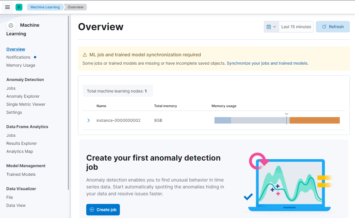 Machine Learning Overview UI