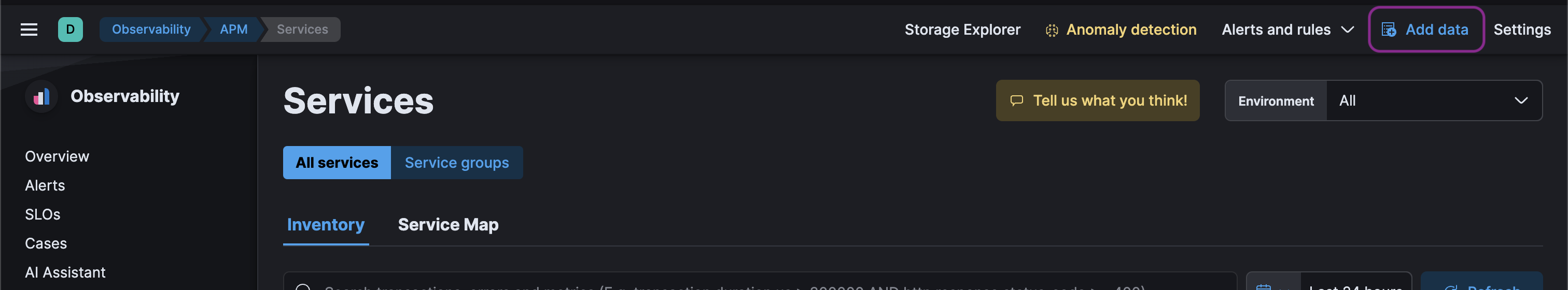 1 - Get OTEL variables step 1