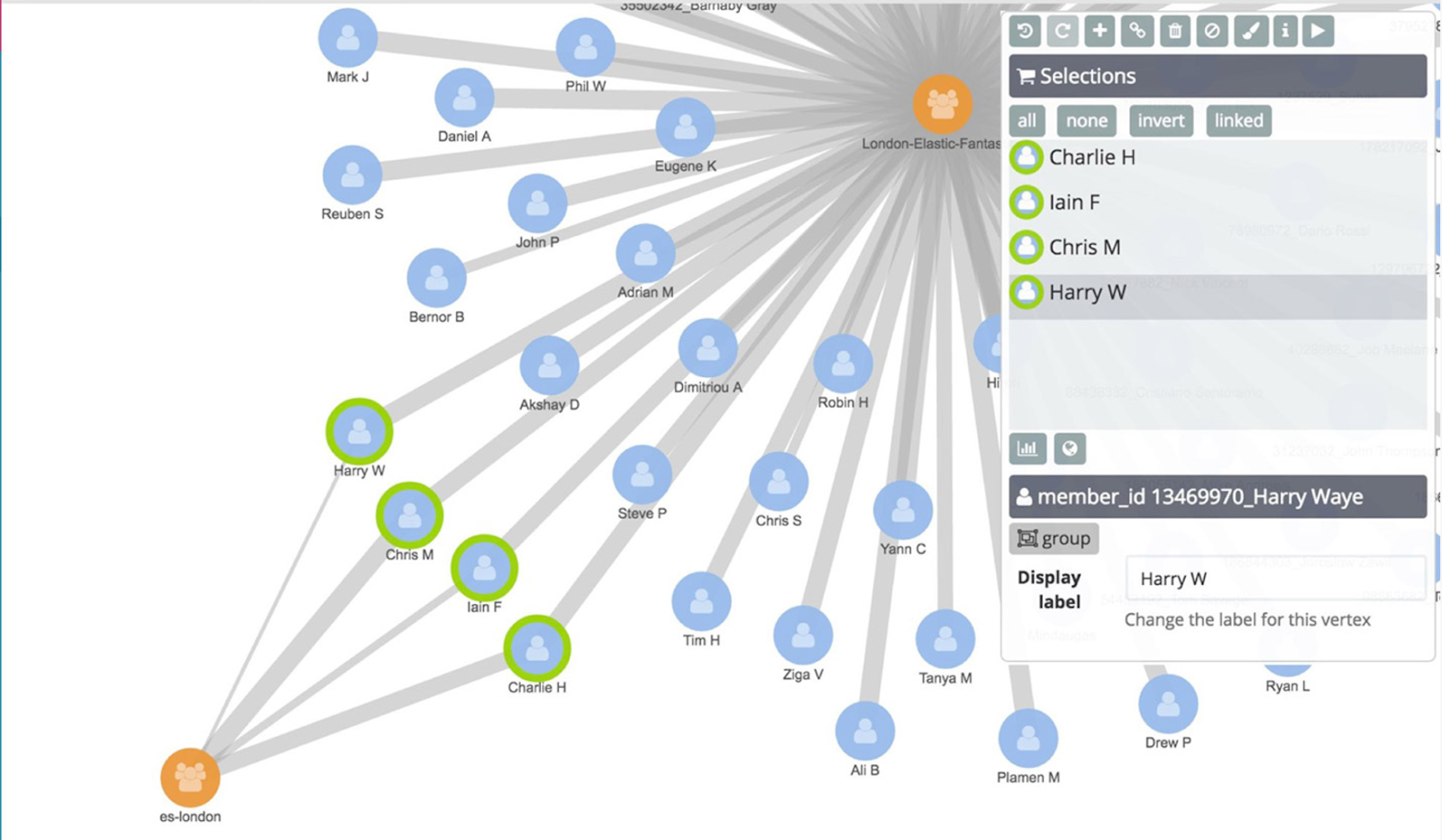 X-Pack Graph demo