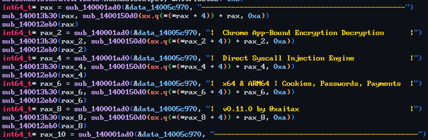 Chrome App-Bound Decryption tool by xaitax