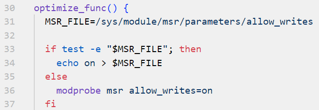 XMRig optimization function: enable MSR writes