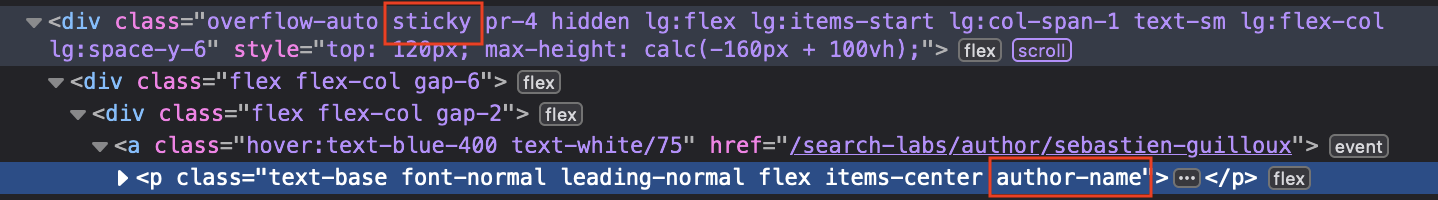 html-author-sticky