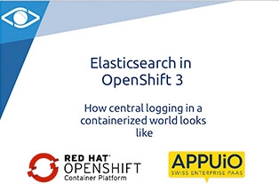 elastic search openshift