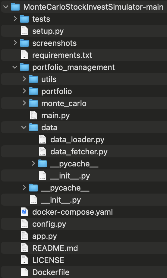 Python Application Directory Structure
