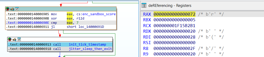 REVSTEALER code hashing UI language and keyboard layout with FNV-1a to skip machines in CIS regions