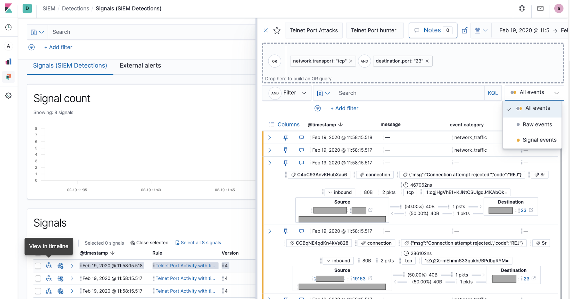 Elastic SIEM detection rules - Download now at elastic content share