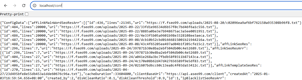 /conf content