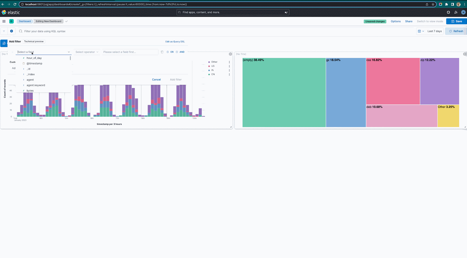 Complex filters