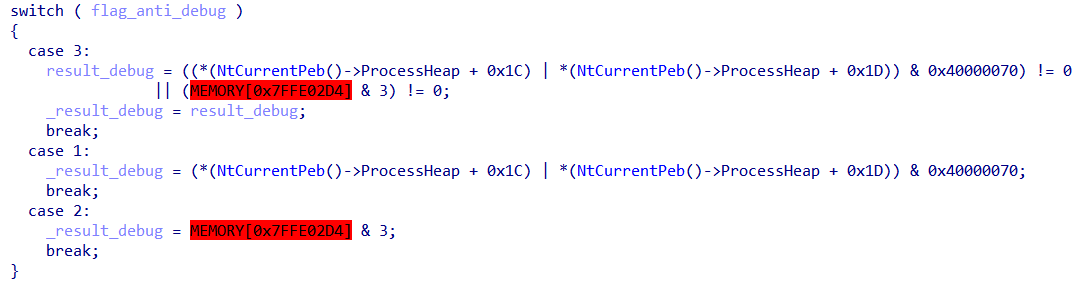Debugging detections