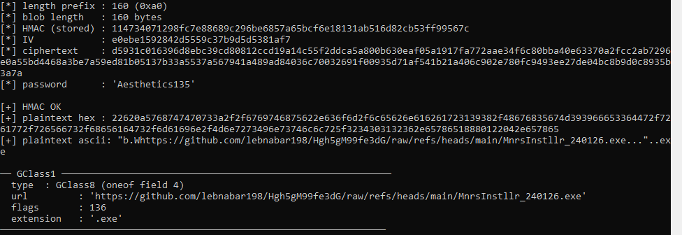 PureRAT initial task decryption