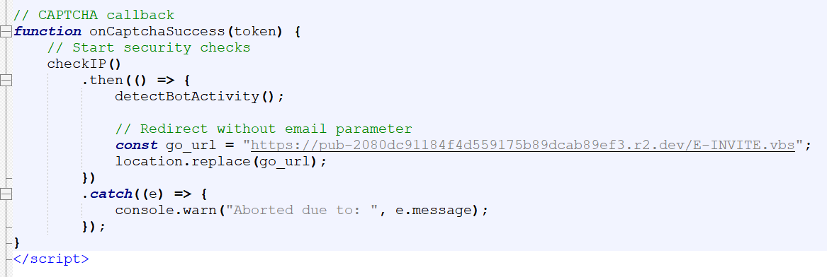 Landing page source code