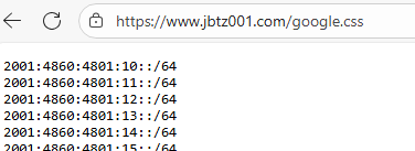 Subnet filter list