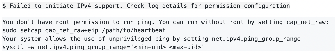 Support for non-privileged ICMP checks