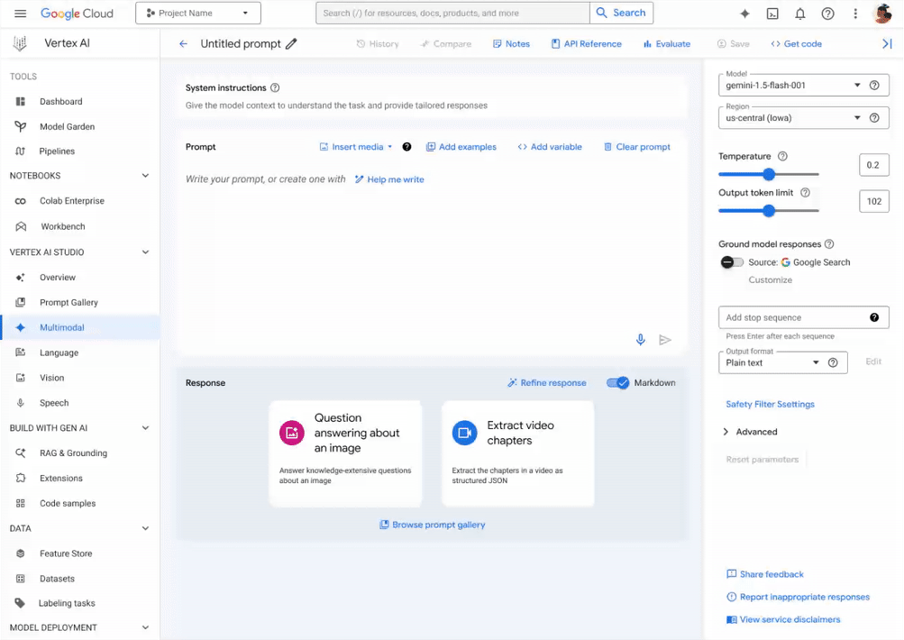 Vertex AI- und Gemini-Modelle von Google Cloud basieren auf Ihren Daten mit Elasticsearch