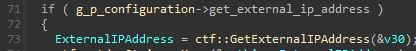 Retrieve external IP if flag is set