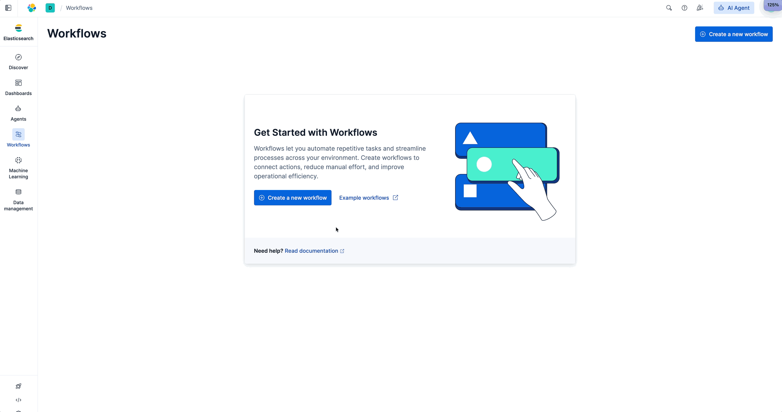 The Workflow editor