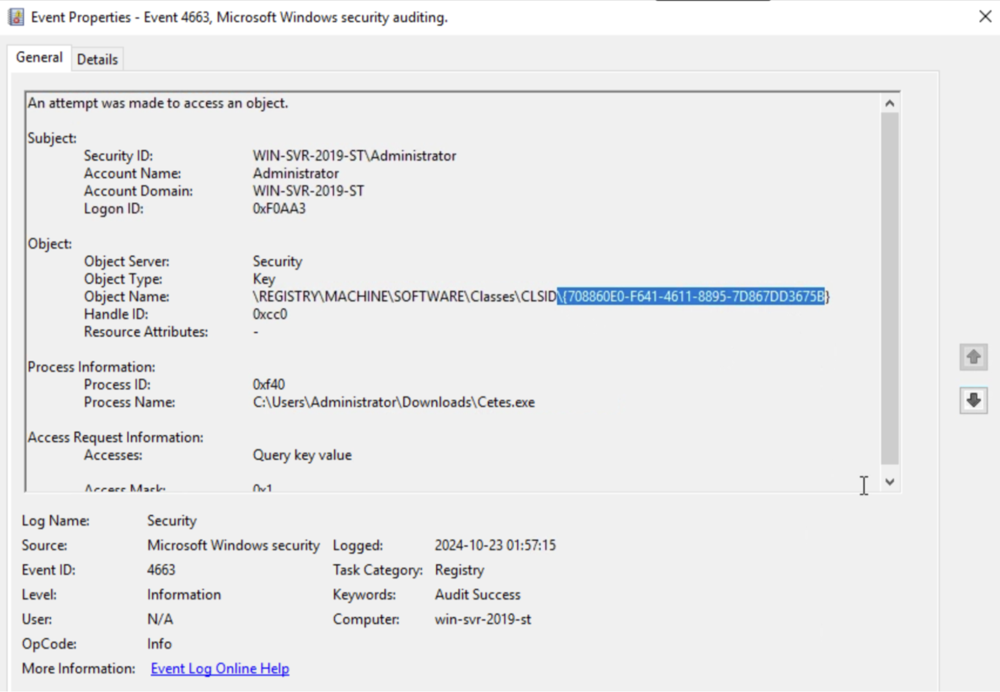 Google Chrome Elevation COM registry access